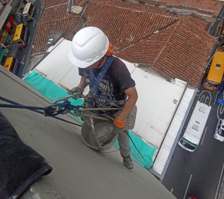 Aplicación de pinturta